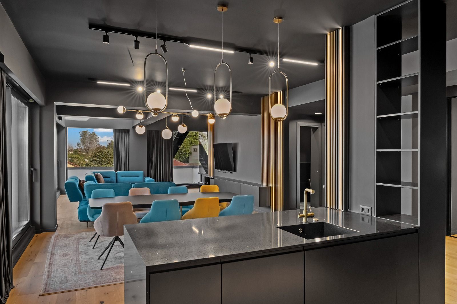 Apartament 3 camere lux | 140 mp | 33 mp terasă | Șos. Petricani - Poză 30