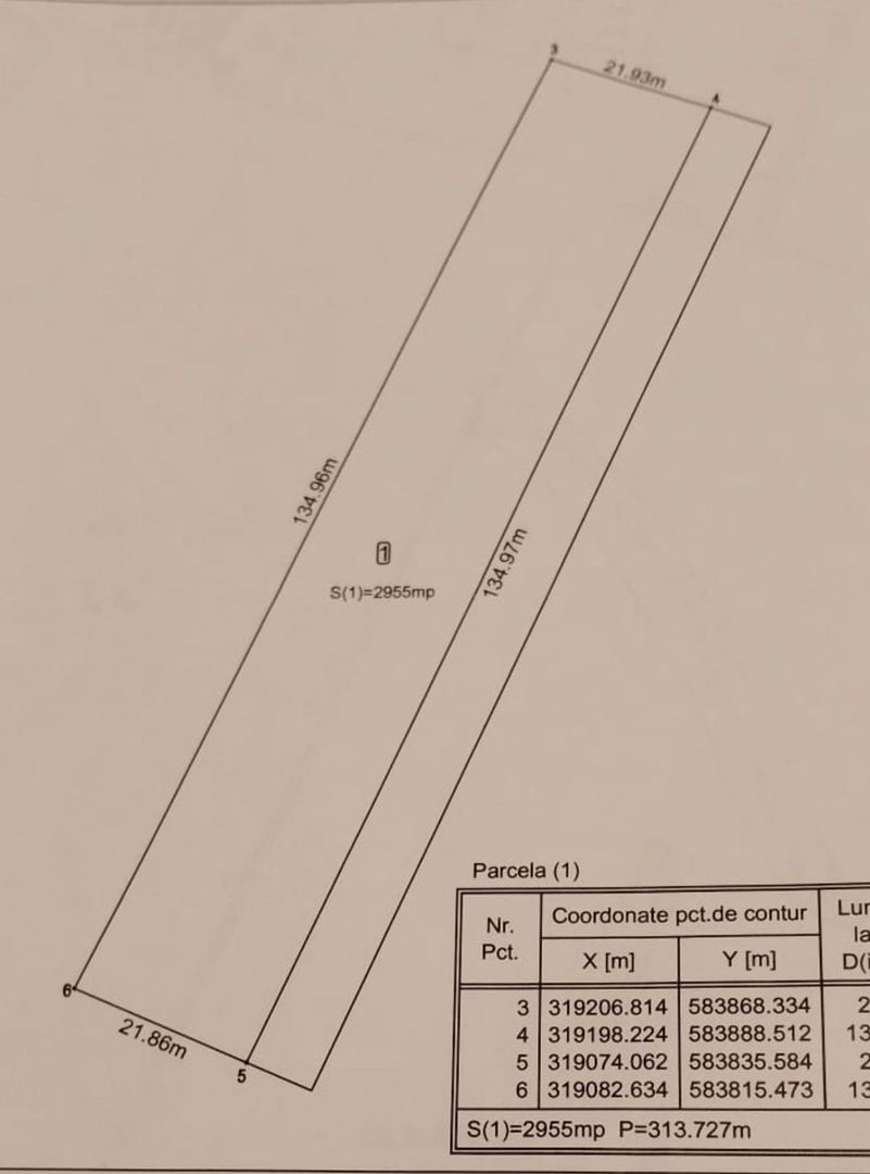 Teren de vanzare Magurele Cartierul Florilor 3500 mp - Poză 3