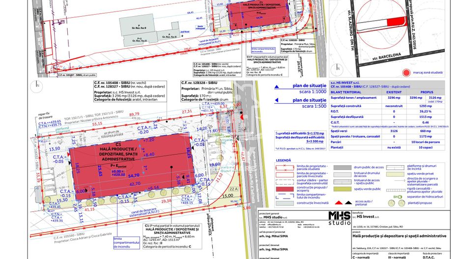 DE ÎNCHIRIAT Spațiu Industrial Premium – 535 mp utili | Sibiu - Vest - Schiță 12