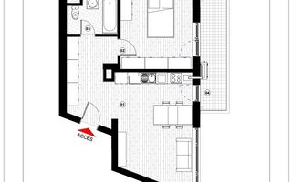 Tomis Plus - Celine Elegance - Vânzare apartament cu 2 camere - Poză 8