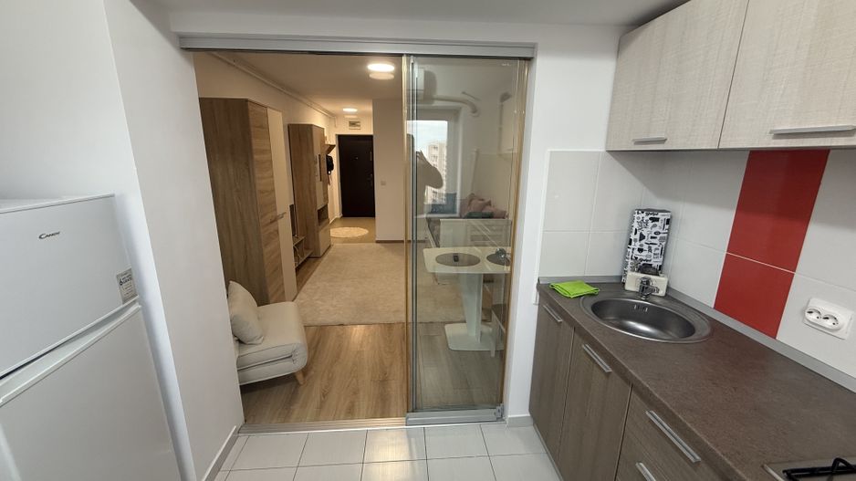 Garsoniera complet mobilată/utilata- Paladium residence1+2 parcări - Poză 4