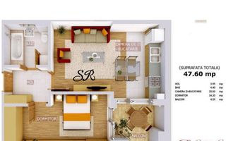 Apartament 2 camere | Metrou Pacii la 2 minute | Mobilat complet - Poză 10