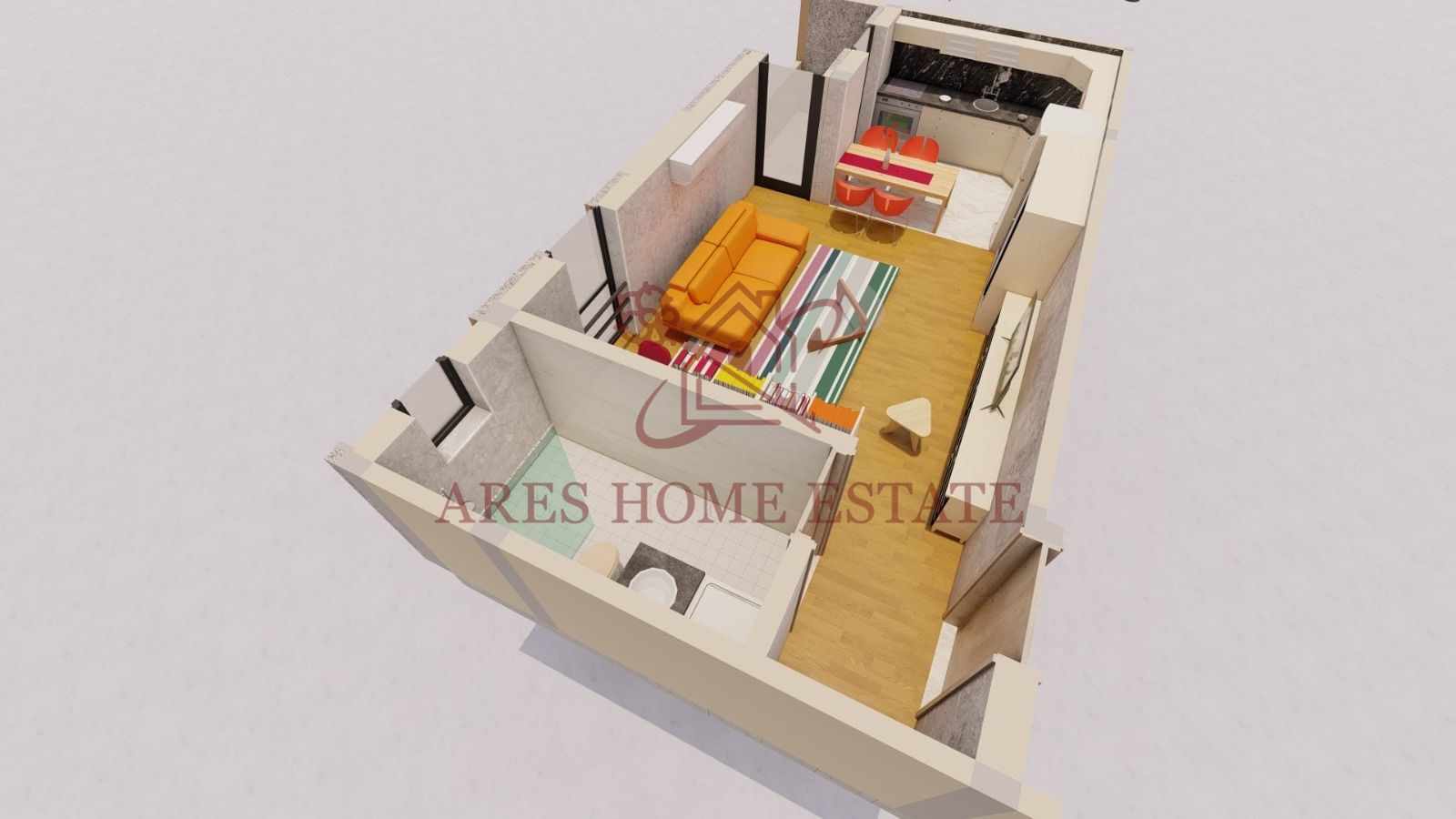 Apartamente tip studio cu incalzire in pardoseala | 1 loc de parcare - Poză 4