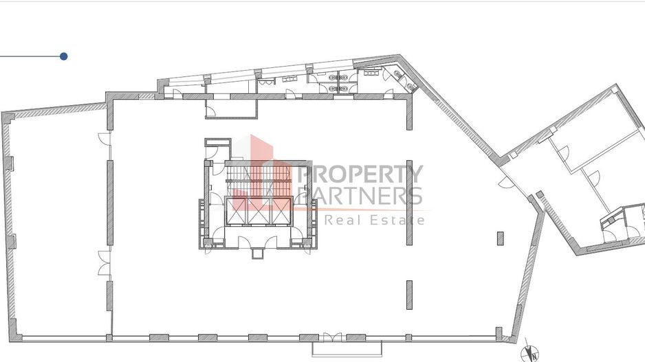 Spatiu de birouri disponibil, 10.5 - 12 euro/mp - Schiță 9