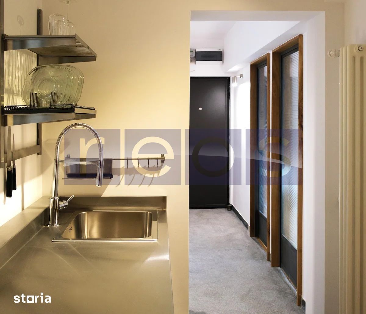 VANZARE APARTAMENT 2 CAMERE CALEA VICTORIEI VEDERE PANORAMICA  56MP - Poză 12