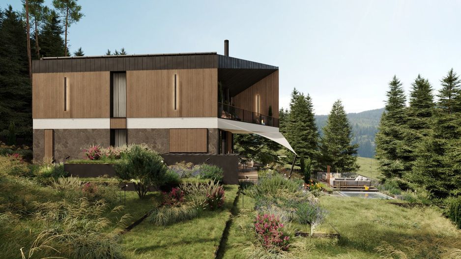 Teren cu proiect vila autorizat Poiana Brasov - Poză 1