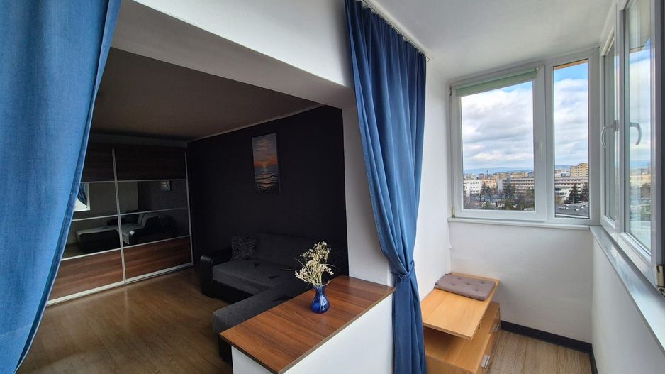 La 5 minute de Centru  - garsoniera spațioasă, pet friendly, priveliste frumoasă - Poză 6