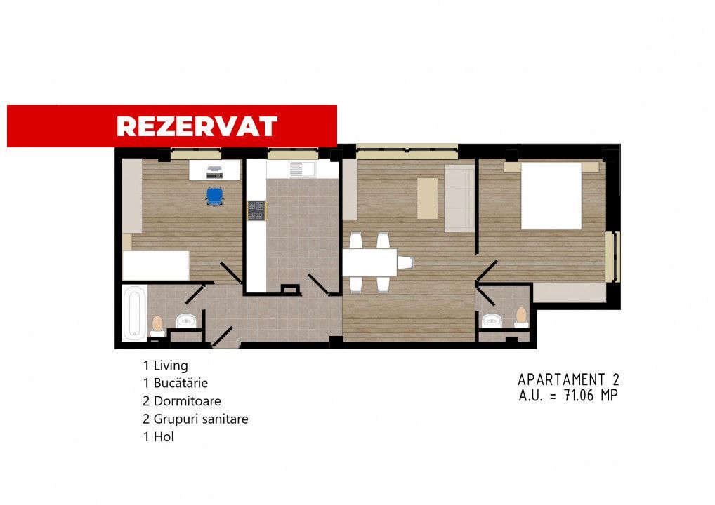 Zorilor Residence, Apartamente Noi 2-3-4 camere - Str. Zorilor - Carei - Poză 9