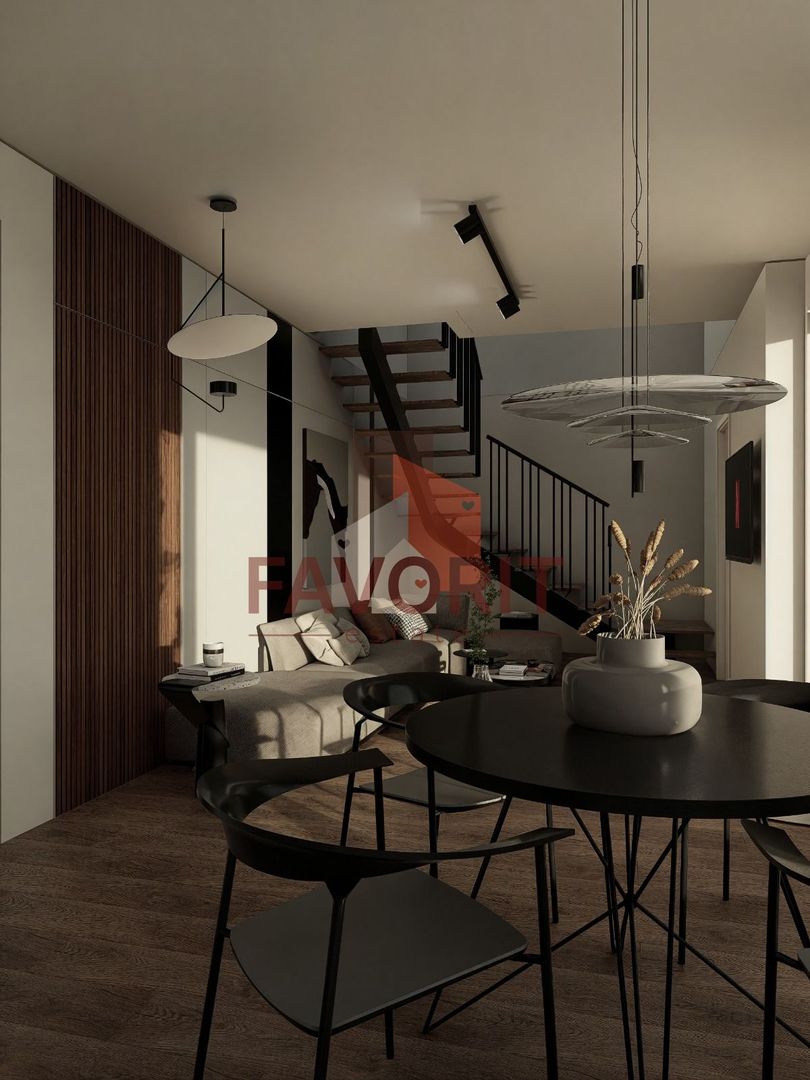 Apartament cu 4 camere pe 2 nivele. 108 mp utili. 2 locuri de parcare - Poză 12