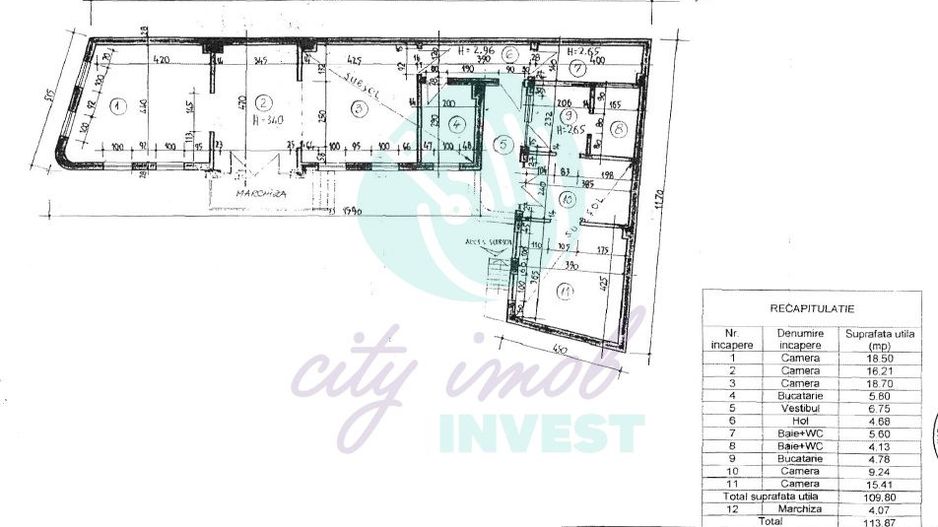 Vila eleganta renovata si consolidata | Parc Carol| Marasesti - Poză 9
