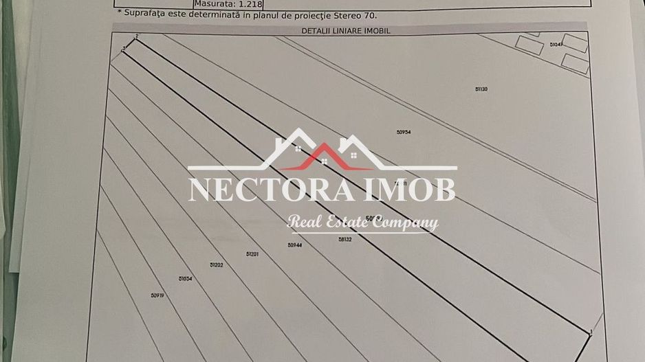 NECTORA IMOB-Exclusivitate Teren Intravilan Saldabagiu de Munte 1223mp - Poză 2