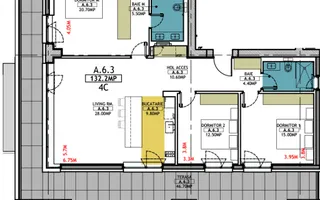 Mamaia Resort - For sale apartment with 4 rooms, 3 bathrooms overlooki - Poză 36