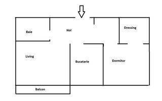 Apartament cu două camere spațios în Florești – zona Abatorului - Poză 7