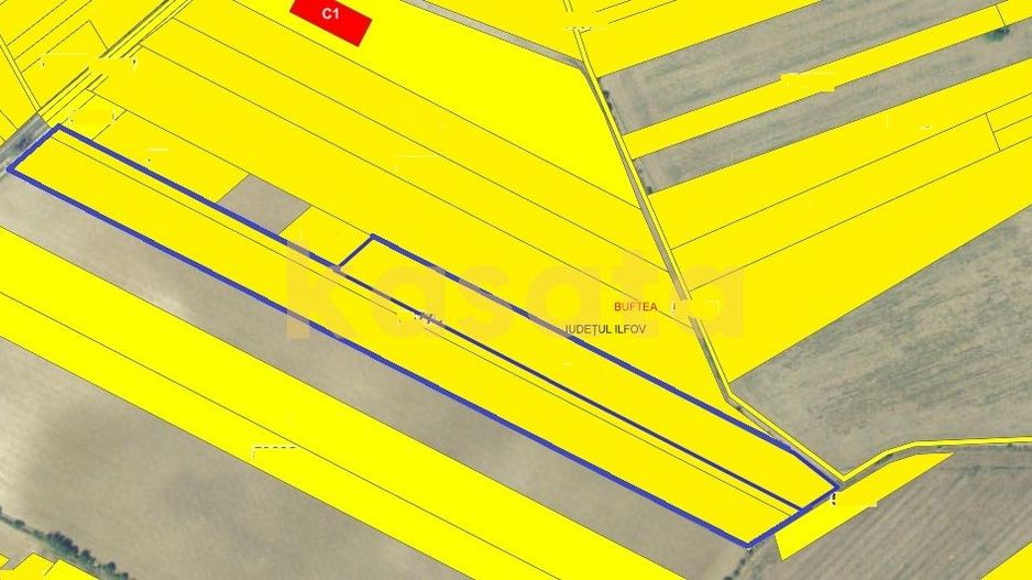 TEREN DE VÂNZARE – STRADA MILANO, BUFTEA, APROAPE DE A0 - Poză 3