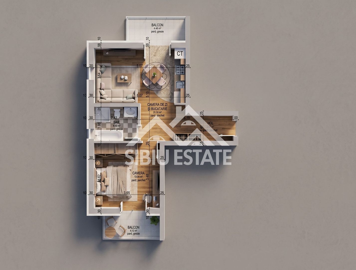 Apartament practic 2 camere Arhitectilor langa Cofetaria Mandra - Poză 5