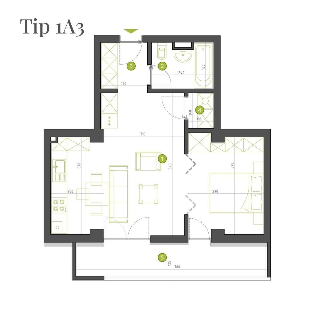 Studio dublu | Baneasa | Langa Metrou - Poză 8