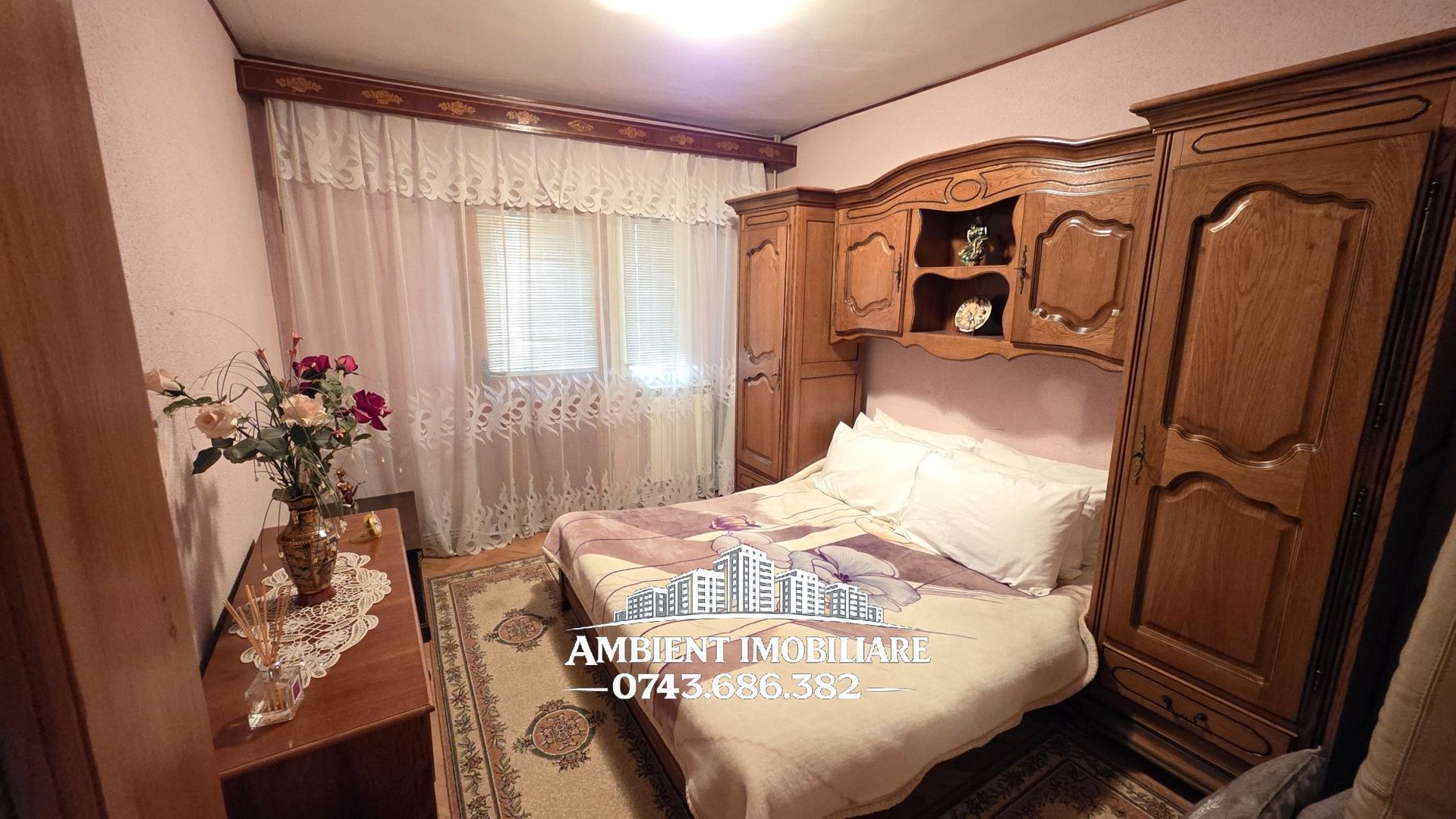 Apartament cu 3 camere, etaj 7, mobilat si utilat, VASLUI - zona GARA; - Poză 6