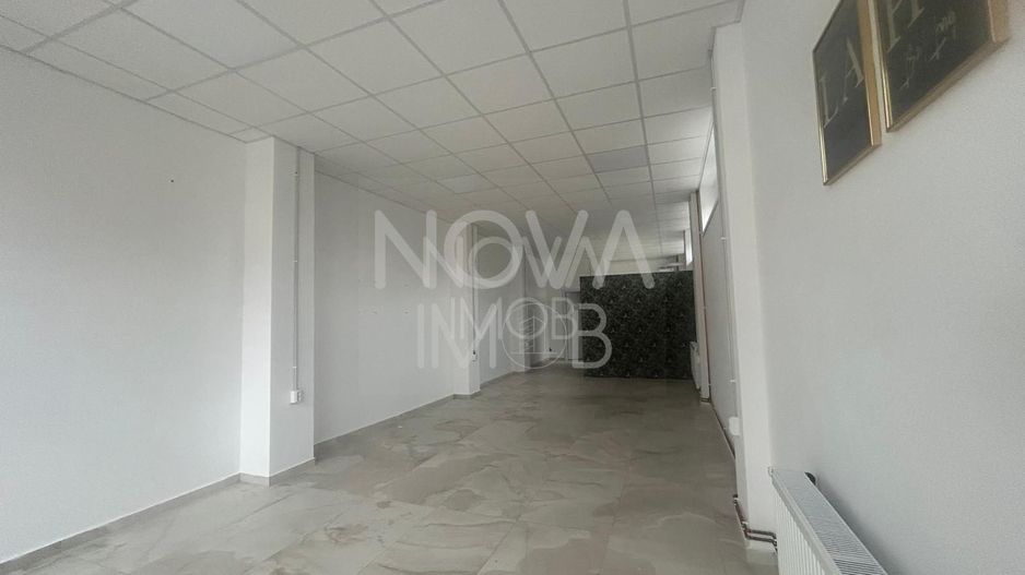 Spatiu comercial de inchiriat 120 mp - vitrina la strada - Selimbar, zona Brana - Poză 3