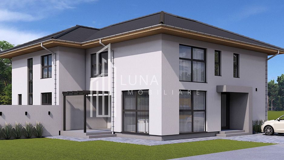 Case cuplate, P+E, 120 mp, teren 465-669 mp, predare 2026, Livezeni - Poză 2