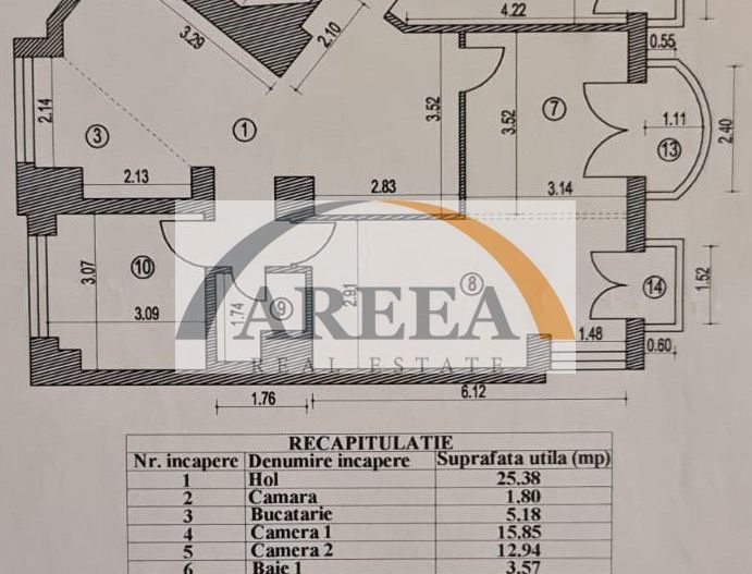 Eleganta si fluiditate - apartament langa Palatul Parlamentului - Poză 8