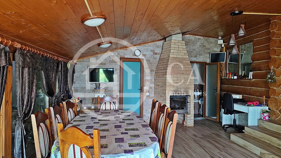 De vanzare BALTA DE PESCUIT, 3,80 ha, cabana din busteni, langa Vama Bors, Bihor - Poză 11