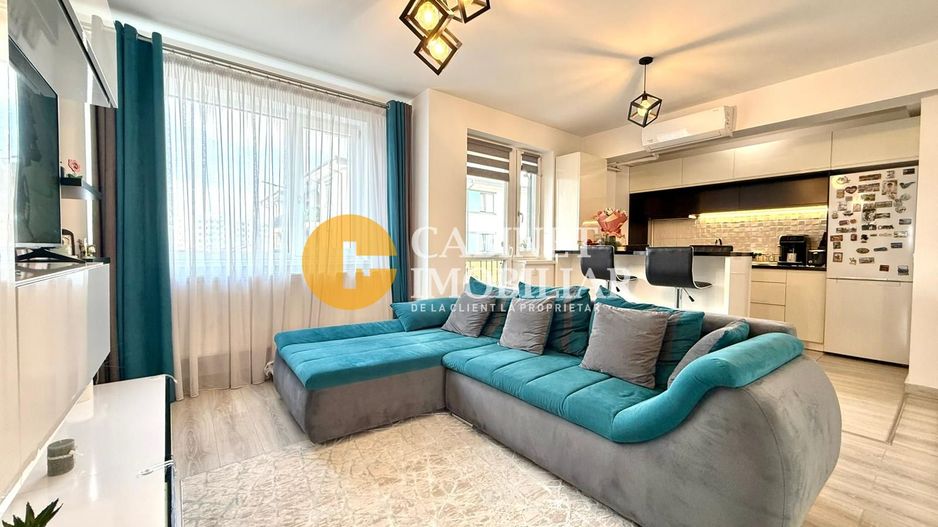 2 Camere – Bucium, Iași - 53 mp - Etaj 1 - Mobilat și utilat - Loc de parcare - Poză 2