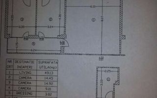 Apartament cu 3 camere în zona P-ta Dorobanti - Schiță 7