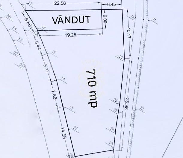 Teren intravilan 710 mp cu utilitati-ideal casa P+2E-Valea Rusului - Poză 1