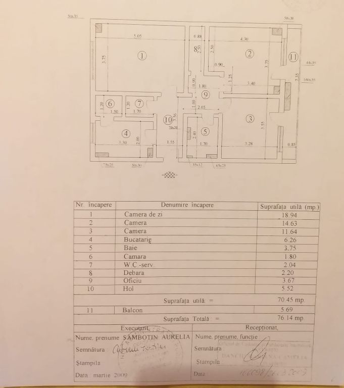Apartament de vanzare|3 camere| Locatie premium |zona Unirii - Fantani - Poză 13