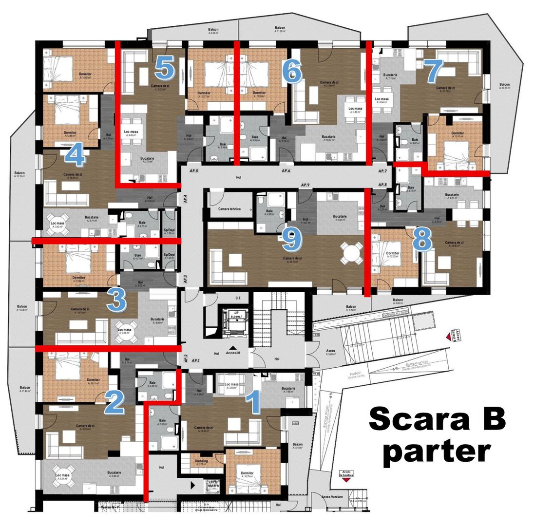 Apartamente cu 1,2,3 camere - tip Aparthotel langa Oradea, Baile Felix - Poză 11