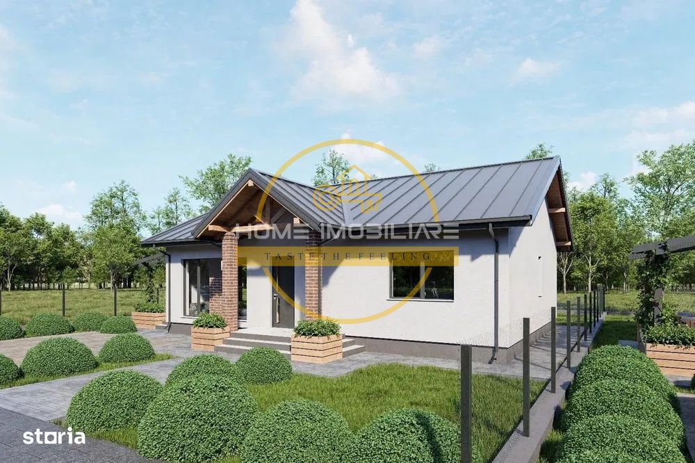 Casa 4 camere, 2 băi/incalzire in pardoseala/ teren 490 mp in zona Dancu-Holboca - Poză 4