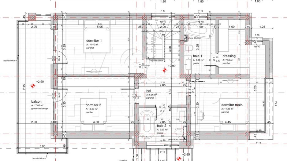 Casă individuală modernă, Floresti, zona Tauti, 146 mp utili, 619 mp teren - Schiță 27