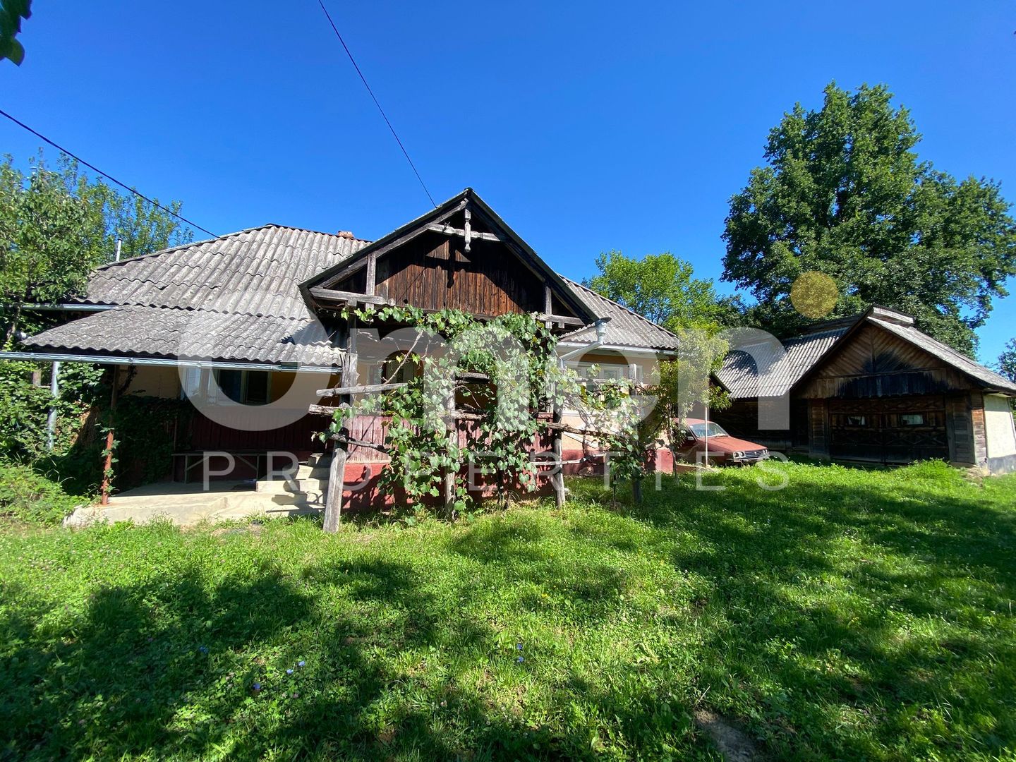 Casa de vanzare in Berinta de 50 mp cu anexa si 22 de ari teren - Poză 1