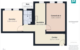 Apartament 2 camere Alfa în bloc nou - Poză 2