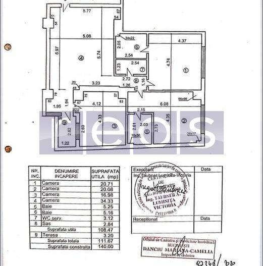 Apartament Premium 4 camere Dorobanti-Floreasca | constructie 2012 | parcare - Poză 14