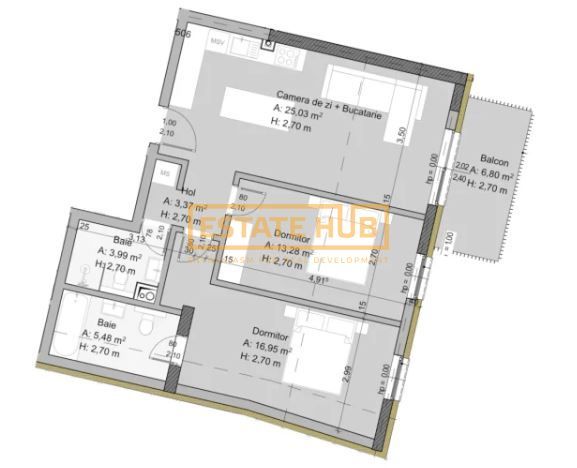 Traian 44 | 3 Camere central | 0% comision - Poză 2