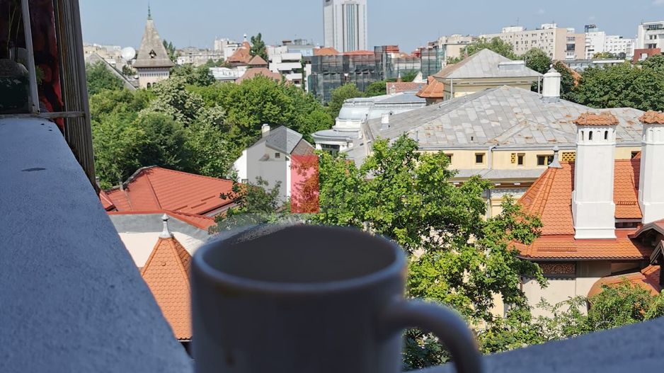 Apartament "COBERTURA", PENTHOUSE "PIATA SPANIEI", TERASA 63 mp, CONSOLIDAT 1978 - Poză 18