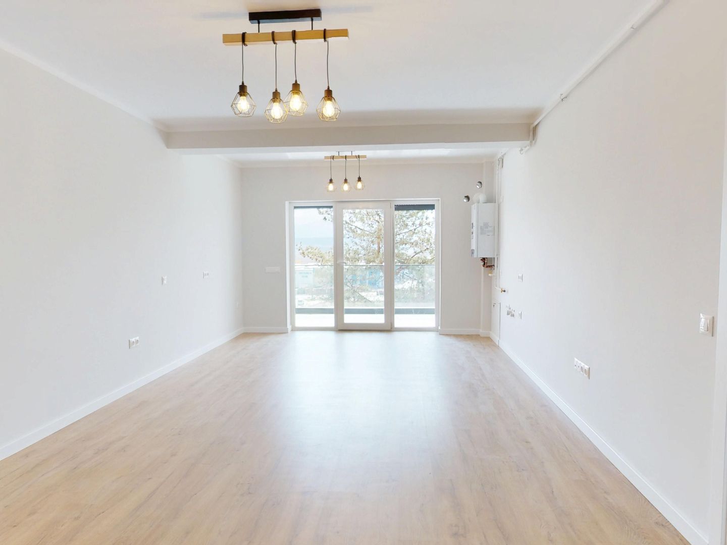 Apartament 3 camere, finisat la cheie, terasă 16.52, aer conditionat - Poză 3