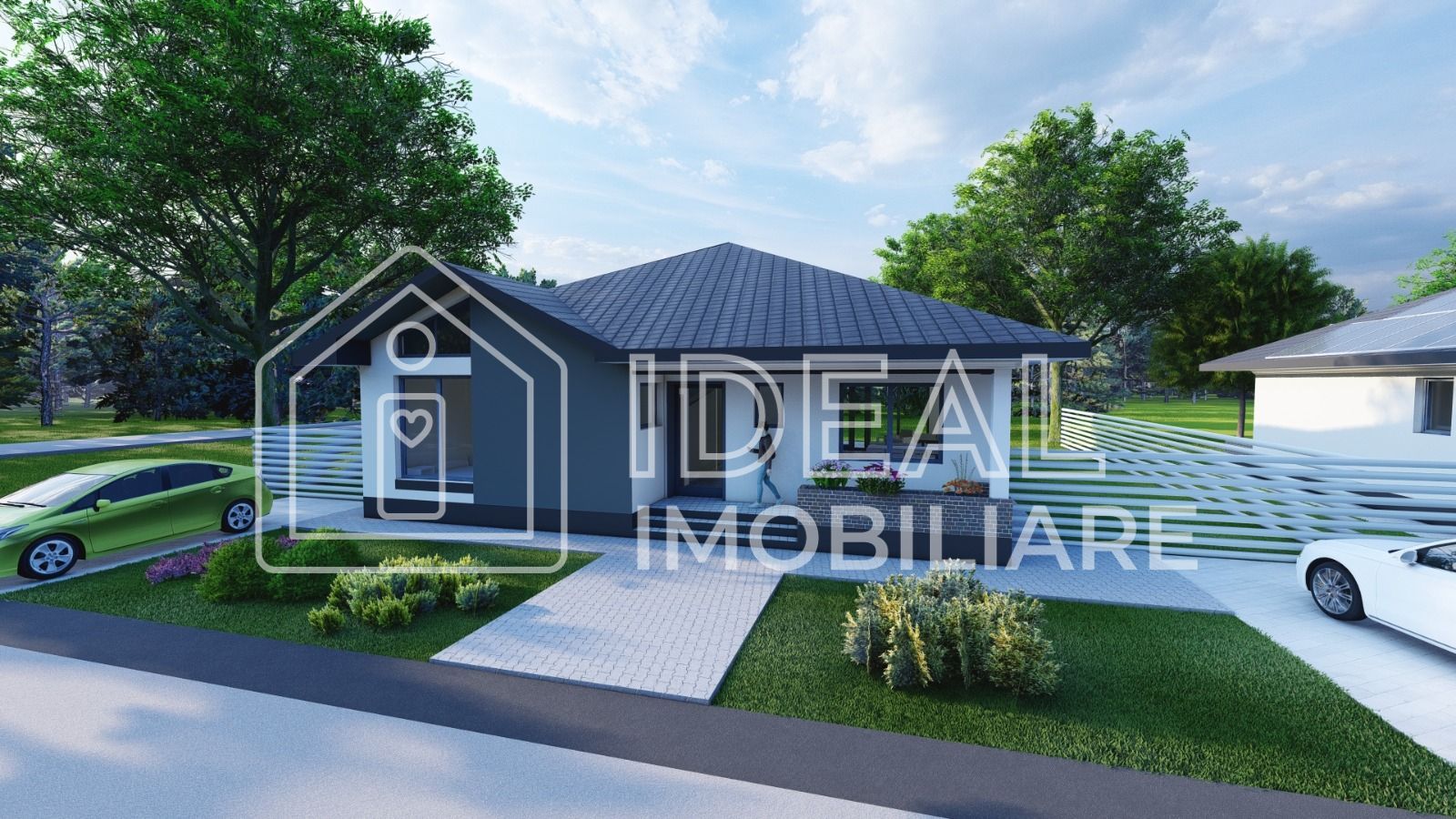 Casa Individuala pe un singur nivel cu teren de 500 mp, zona Sura Mica - Poză 22