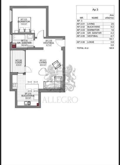 2 Camere | Bloc Nou 2025 | Strada Viitorului | Metrou Obor - Schiță 9