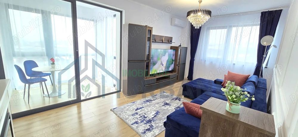 Apartament de LUX! 2 camere decomandat, 60 mp, et 1, COMAT TOWERS, mobilat PREMIUM - Poză 1