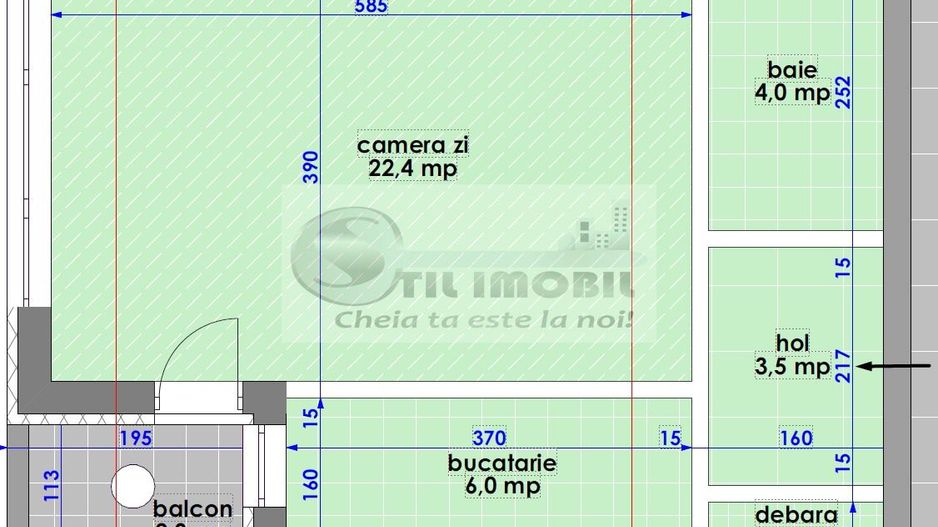 NICOLINA TUDOR NECULAI BLOC NOU APARTAMENT 1 CAMERA-62,400 € - Poză 3