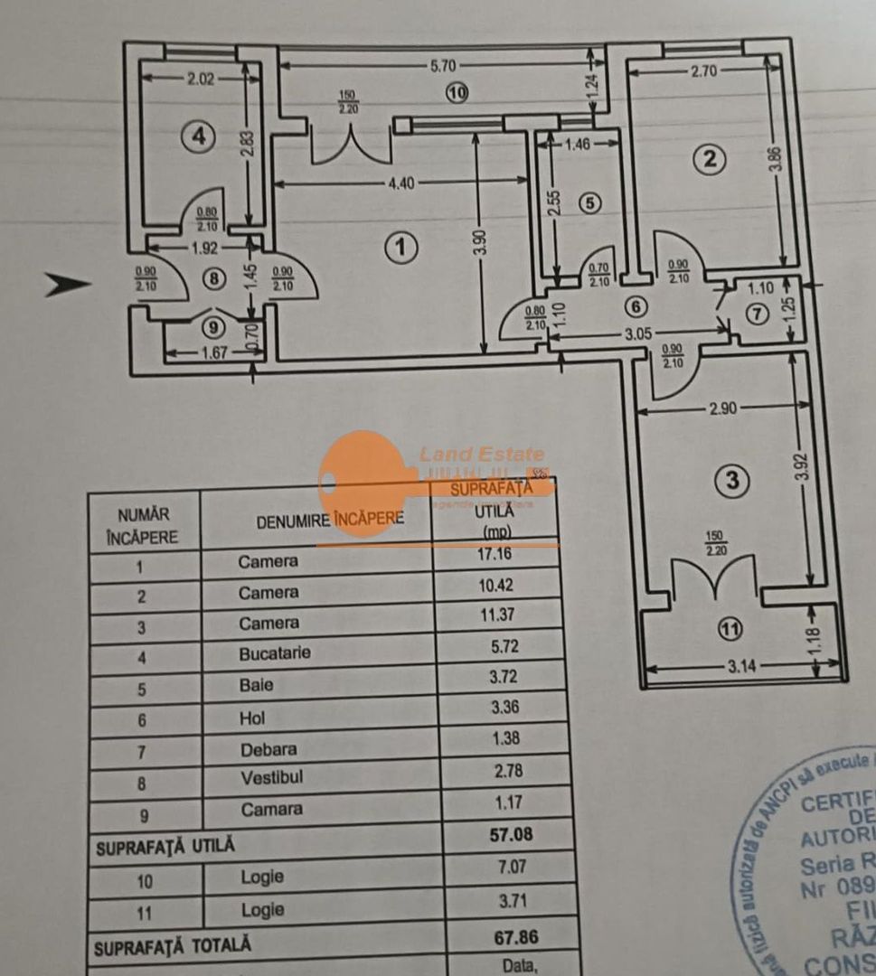 3 camere in bloc reabilitat la 300m de metrou Lijerului - Poză 12
