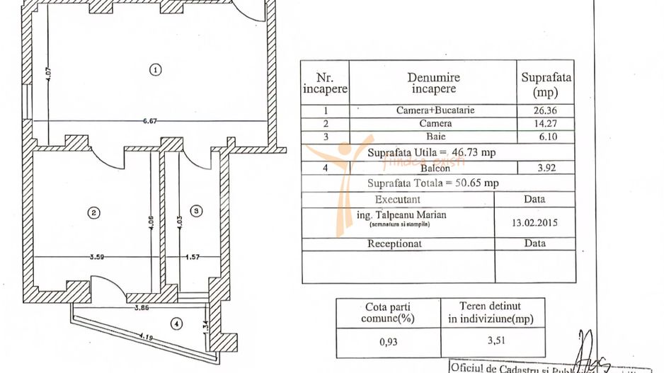 Apartament 2 Camere Premium | Nerva Traian – Timpuri Noi | Bloc 2014 | - Poză 8