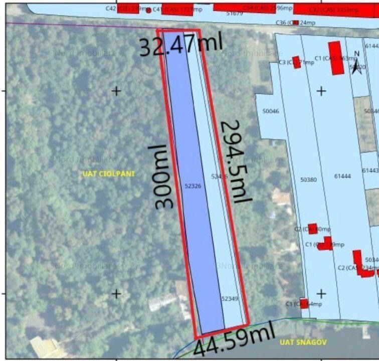 Teren La Lacul Snagov  / IZVORANI 12.000MP - Poză 2