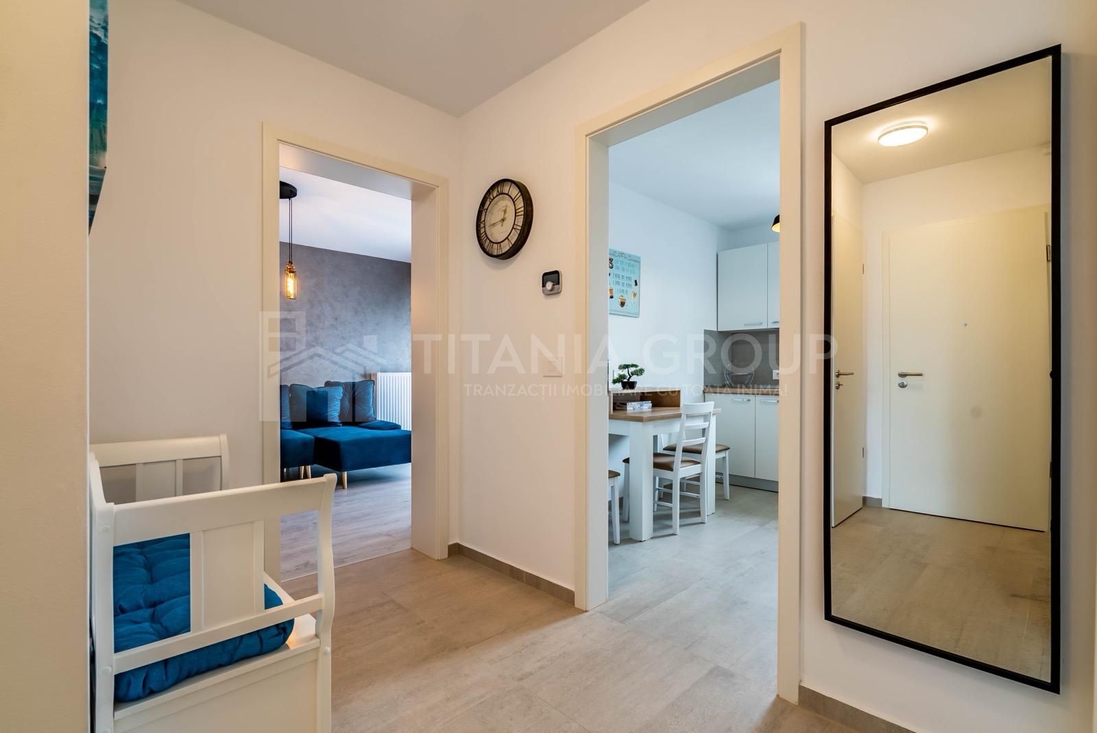 Apartament modern cu 2 camere, decomandat, parcare - Kasper, Coresi - Poză 9