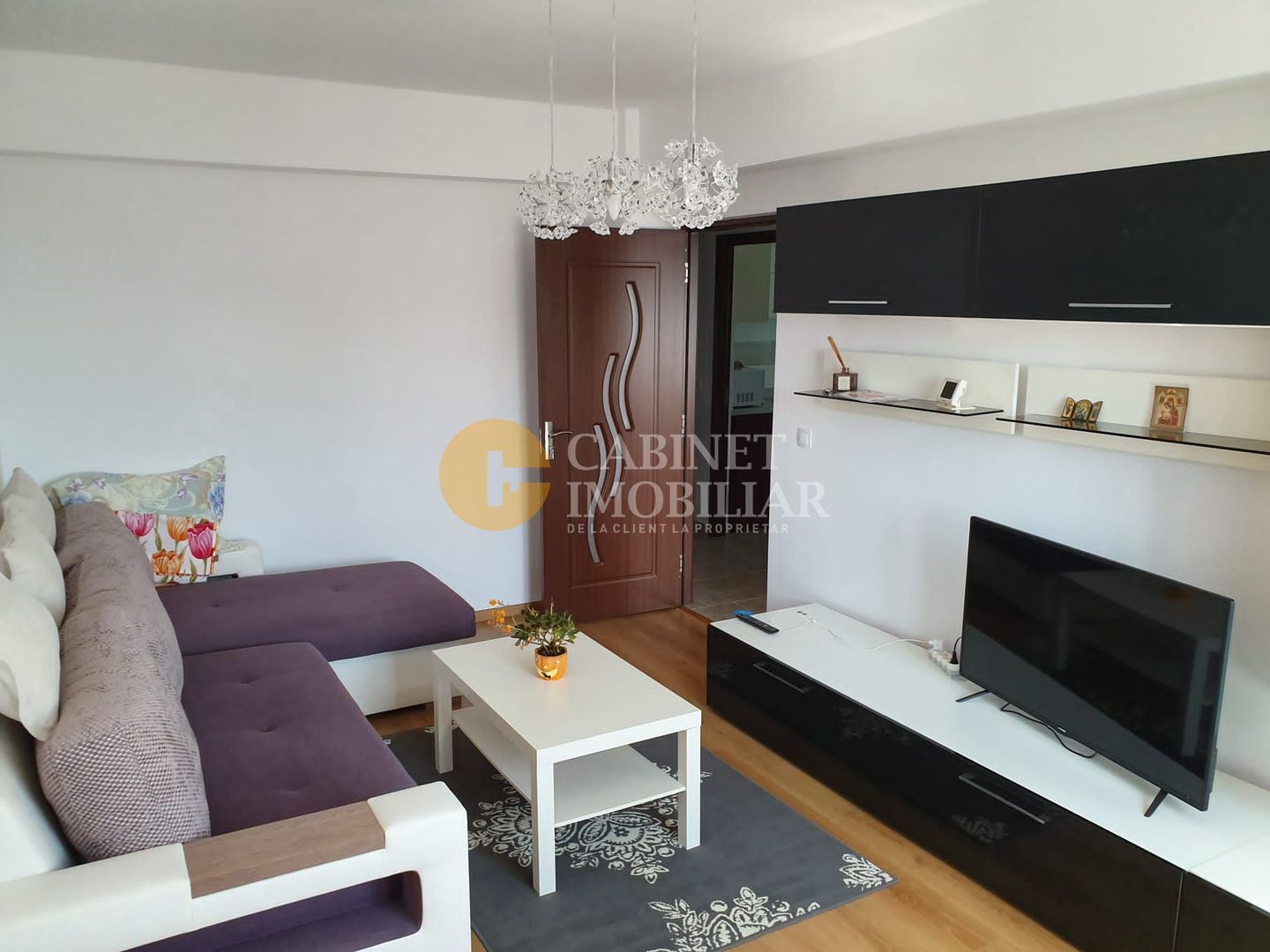 Etaj 1 Apartament 2 Camere Decomandat Mobilat si Utilat Complet Bloc Nou - Poză 3