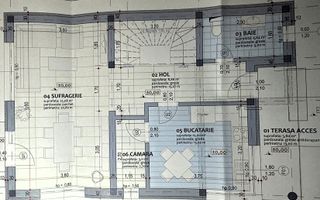 Casă individuală, 4 camere, teren 284 mp, Cristian - Schiță 7