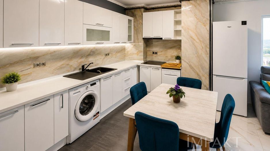 Apartament modern cu 3 camere ready to move si parcare in Buna Ziua - Poză 1