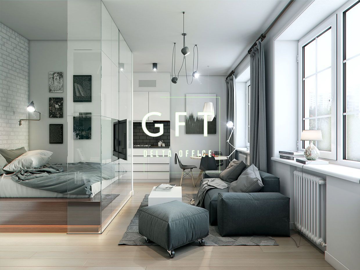 Apartamente 1 camera tip STUDIO 40 mp, 2-3 camere-Finisate-Zona Nord - Poză 1